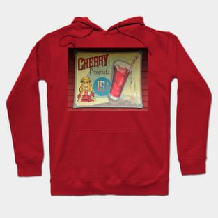 Vintage Cherry soda sign Hoodie